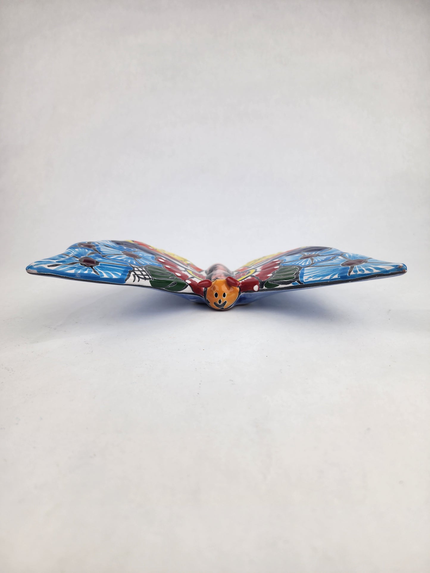 Talavera Butterfly – Artisan Gift for Garden & Wall Art Lovers
