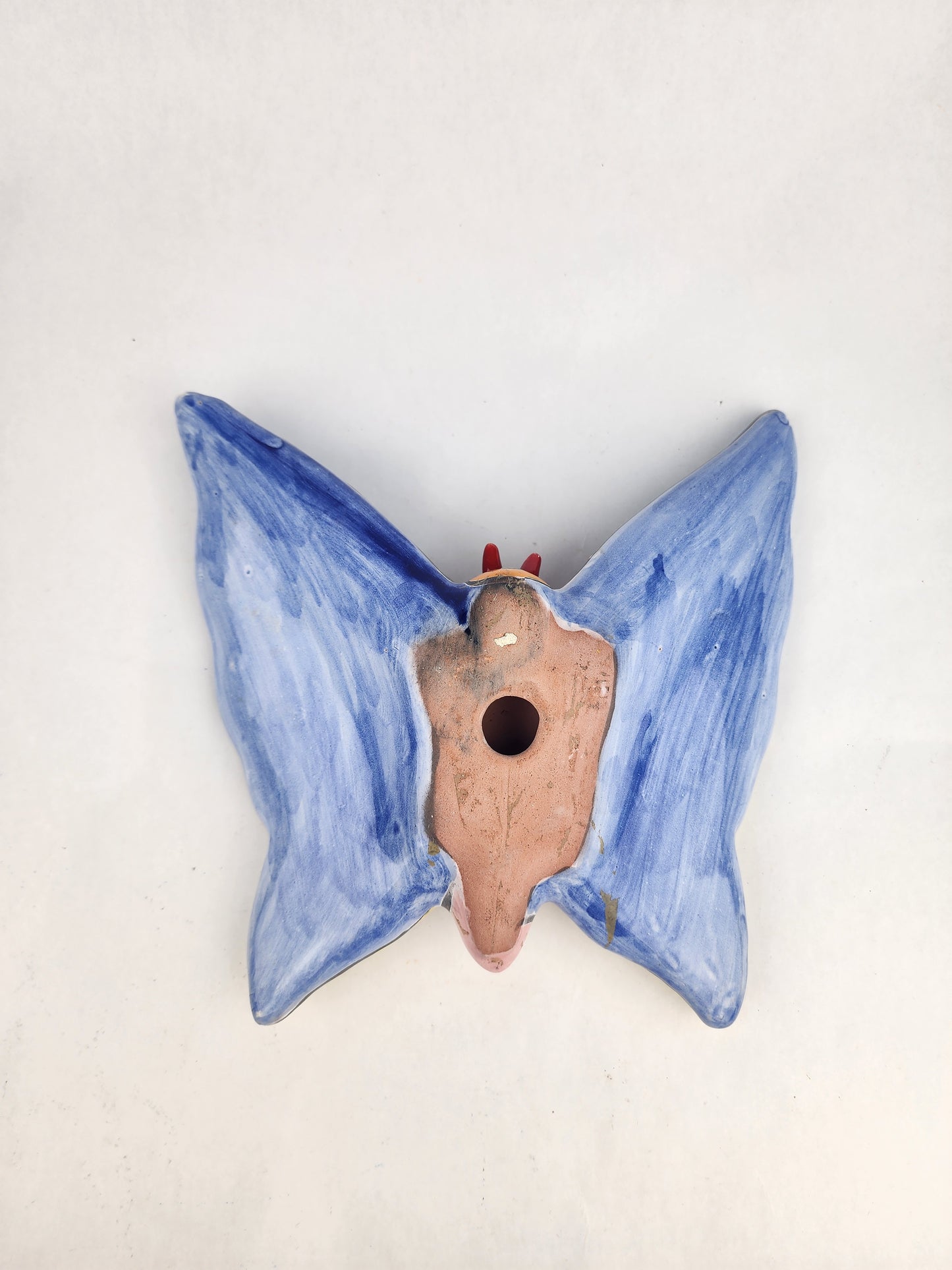 Talavera Butterfly – Authentic Mexican Folk Art Wall Sculpture