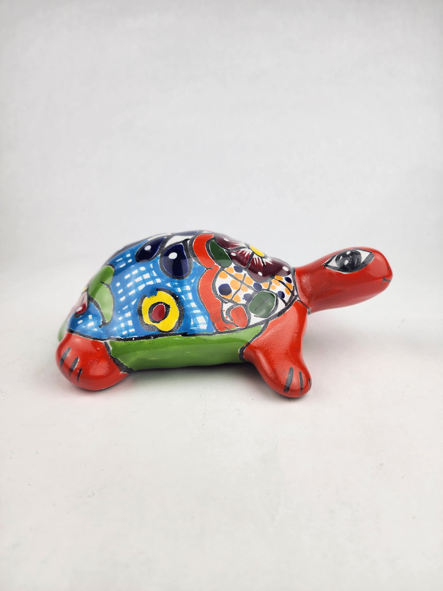 Talavera Turtle – Outdoor Mexican Pottery for Garden & Patio