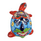 Vibrant Colors Ceramic Turtle 
