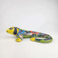 Colorful Talavera Iguana – Fun Mexican Folk Art for Garden