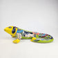 Talavera Iguana Sculpture – Authentic Mexican Handcrafted Art
