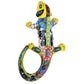Colorful Hand-painted Ceramic Iguana - Casa Villa Arte 