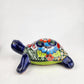 Talavera Turtle – Hand-Painted Mexican Pottery Garden Decor