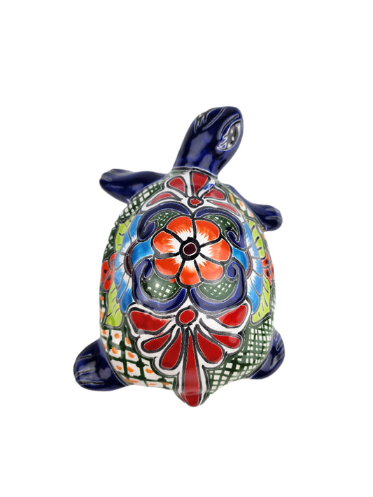 Hand-painted Ceramic Turtle - Casa Villa Arte