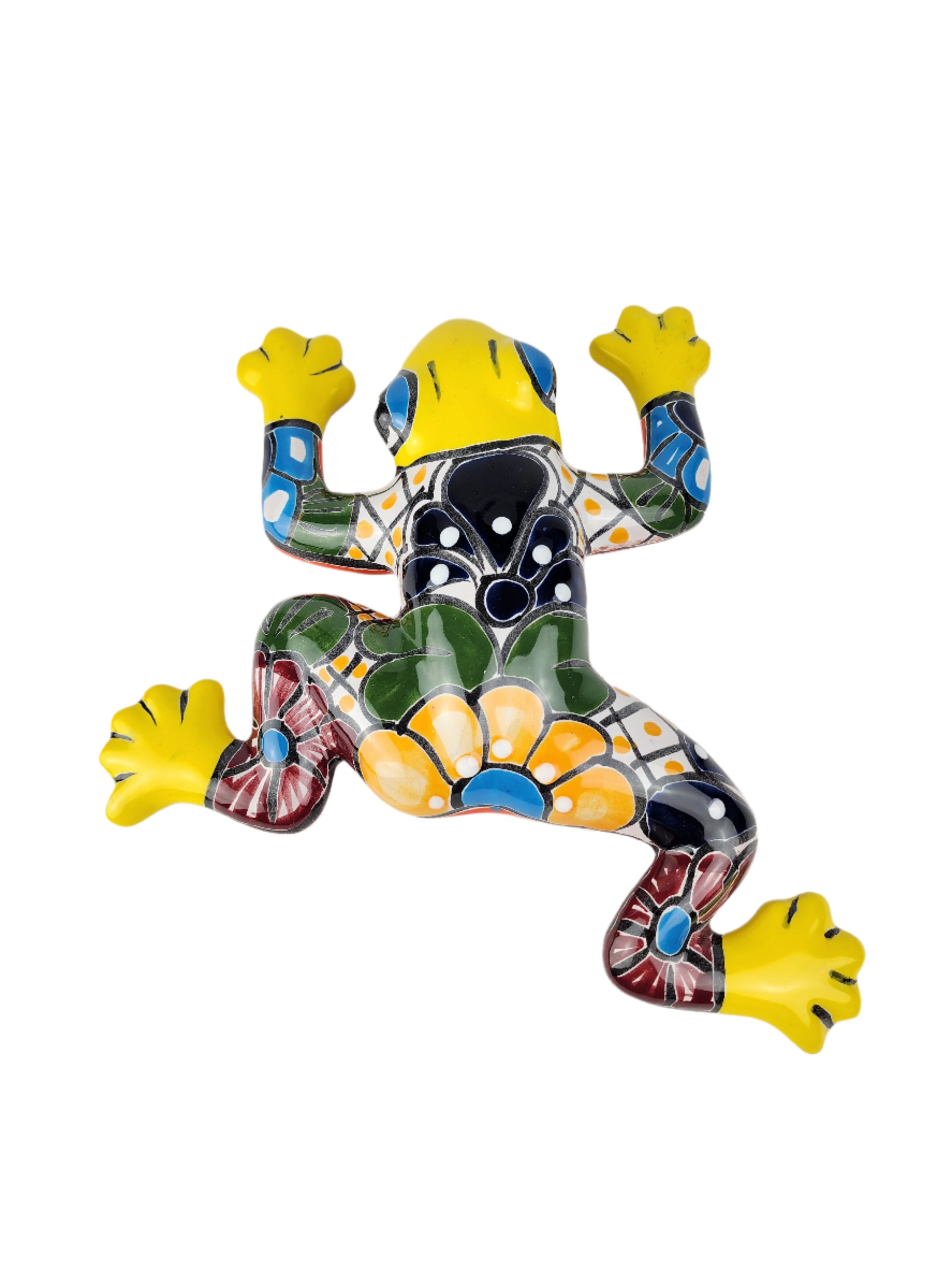 Handpainted Ceramic Frog - Casa Villa Arte