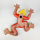 Hand-Painted Ceramic Frog – Mexican Folk Art for Home & Garden