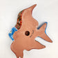 Hand-Painted Ceramic Fish – Unique Coastal Wall Decor