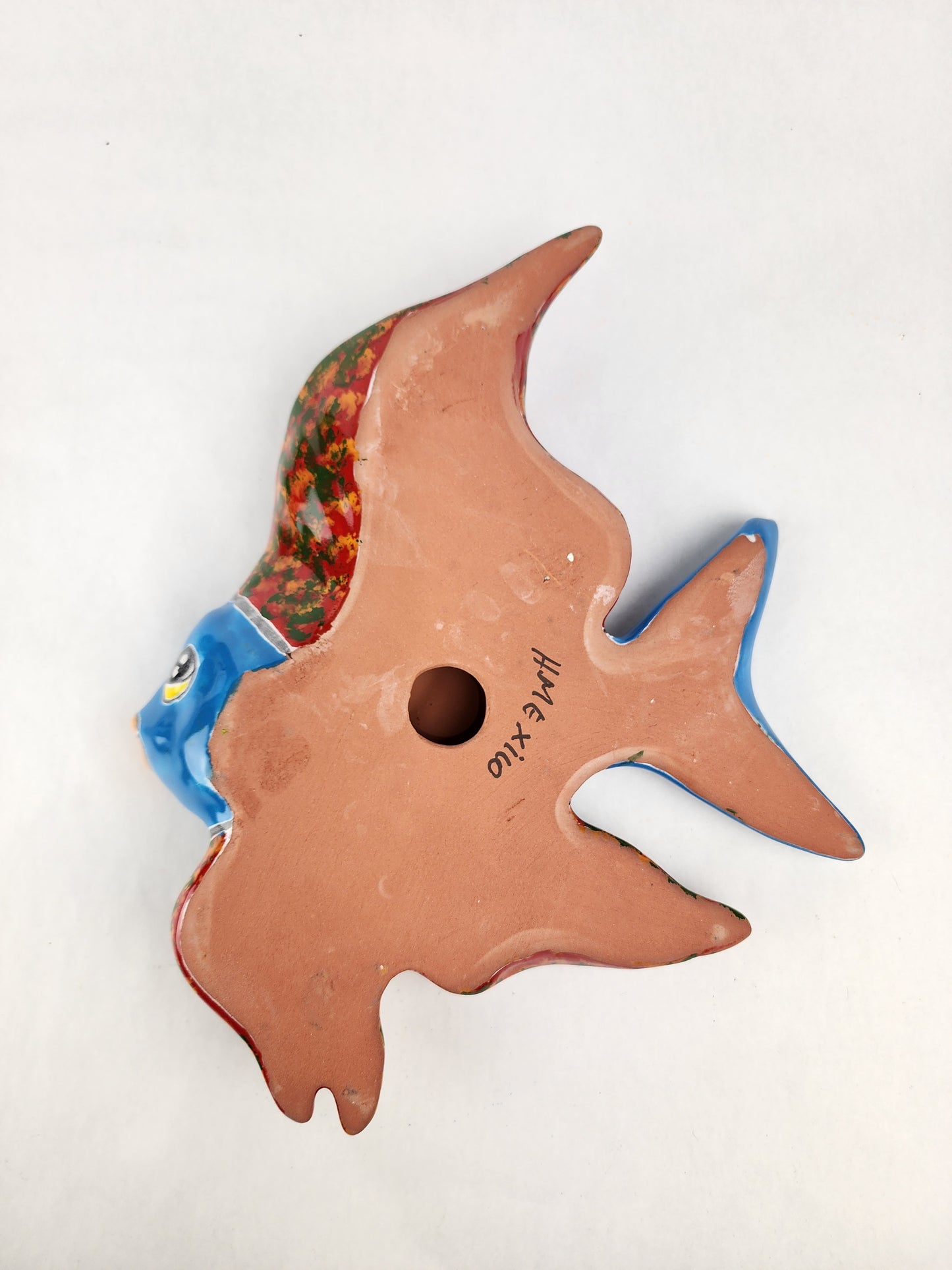 Hand-Painted Ceramic Fish – Unique Coastal Wall Decor