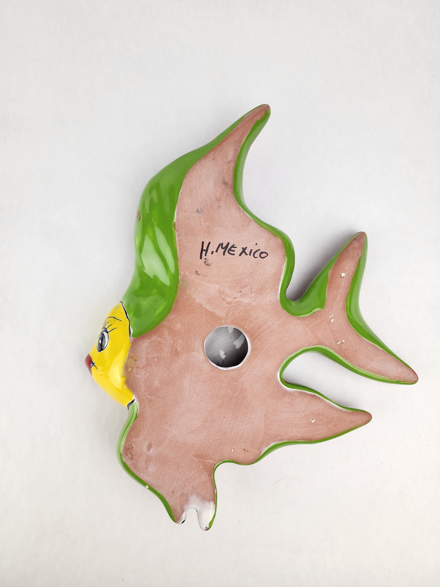 Colorful Ceramic Fish – Hand-Painted Mexican Wall Art