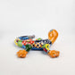 Vibrant Gecko Wall Art – Hand-Painted Mexican Ceramic Decor