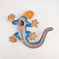 Vibrant Gecko Wall Art – Hand-Painted Mexican Ceramic Decor