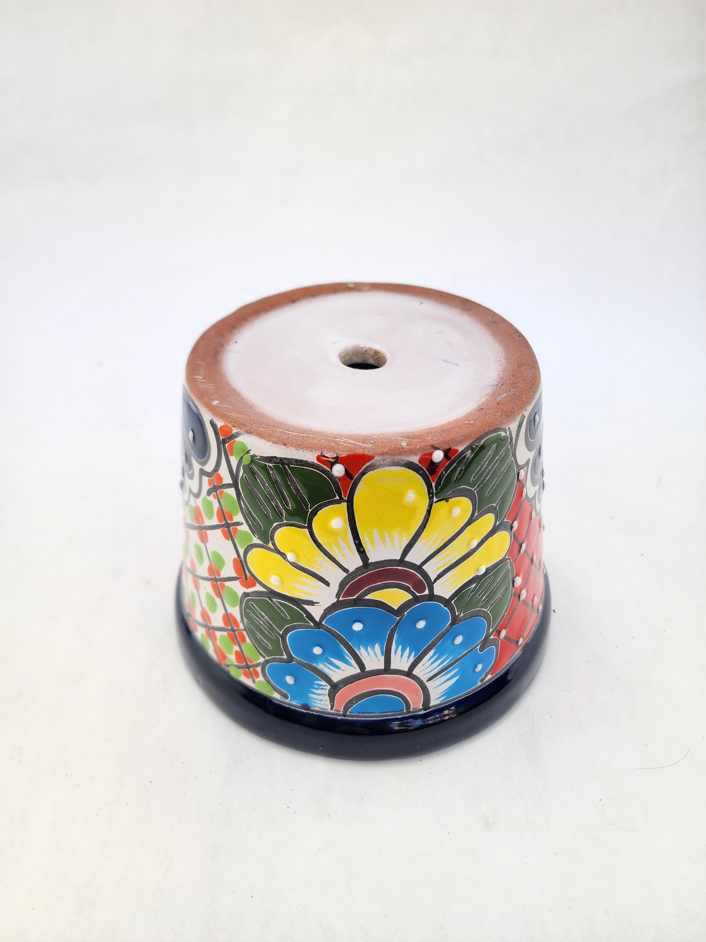 Talavera Ceramic Planter – Artistic Mexican Folk Art Pot