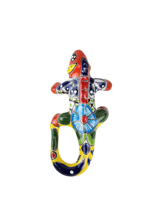 Artisan Iguana Figurine - Casa Villa Arte