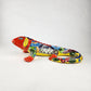 Boho Ceramic Iguana – Vibrant Decor with Mexican Folk Art Flair