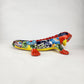 Boho Ceramic Iguana – Vibrant Decor with Mexican Folk Art Flair