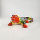 Boho Ceramic Iguana – Vibrant Decor with Mexican Folk Art Flair