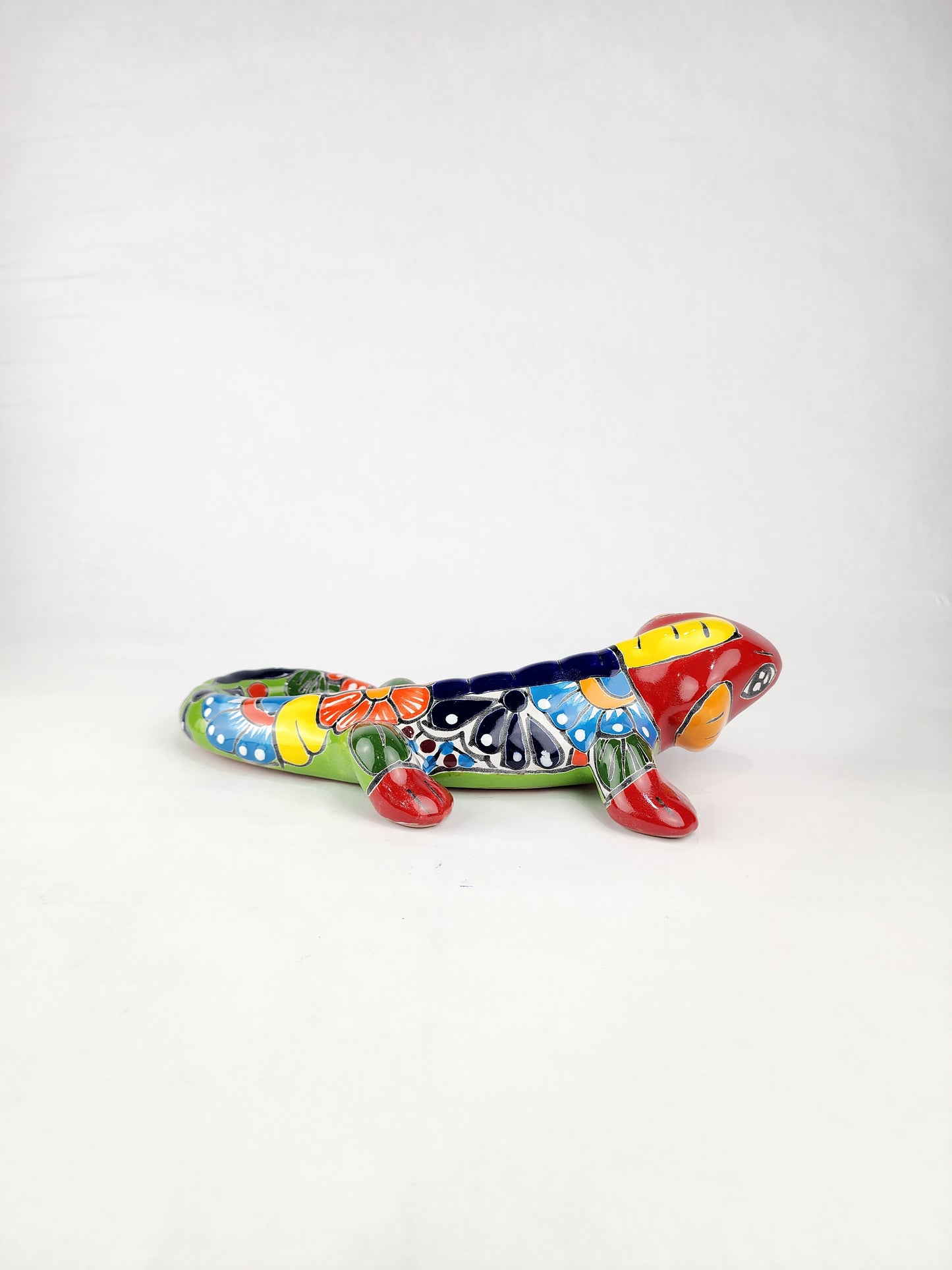 Colorful Ceramic Iguana – Artistic Home or Office Accent