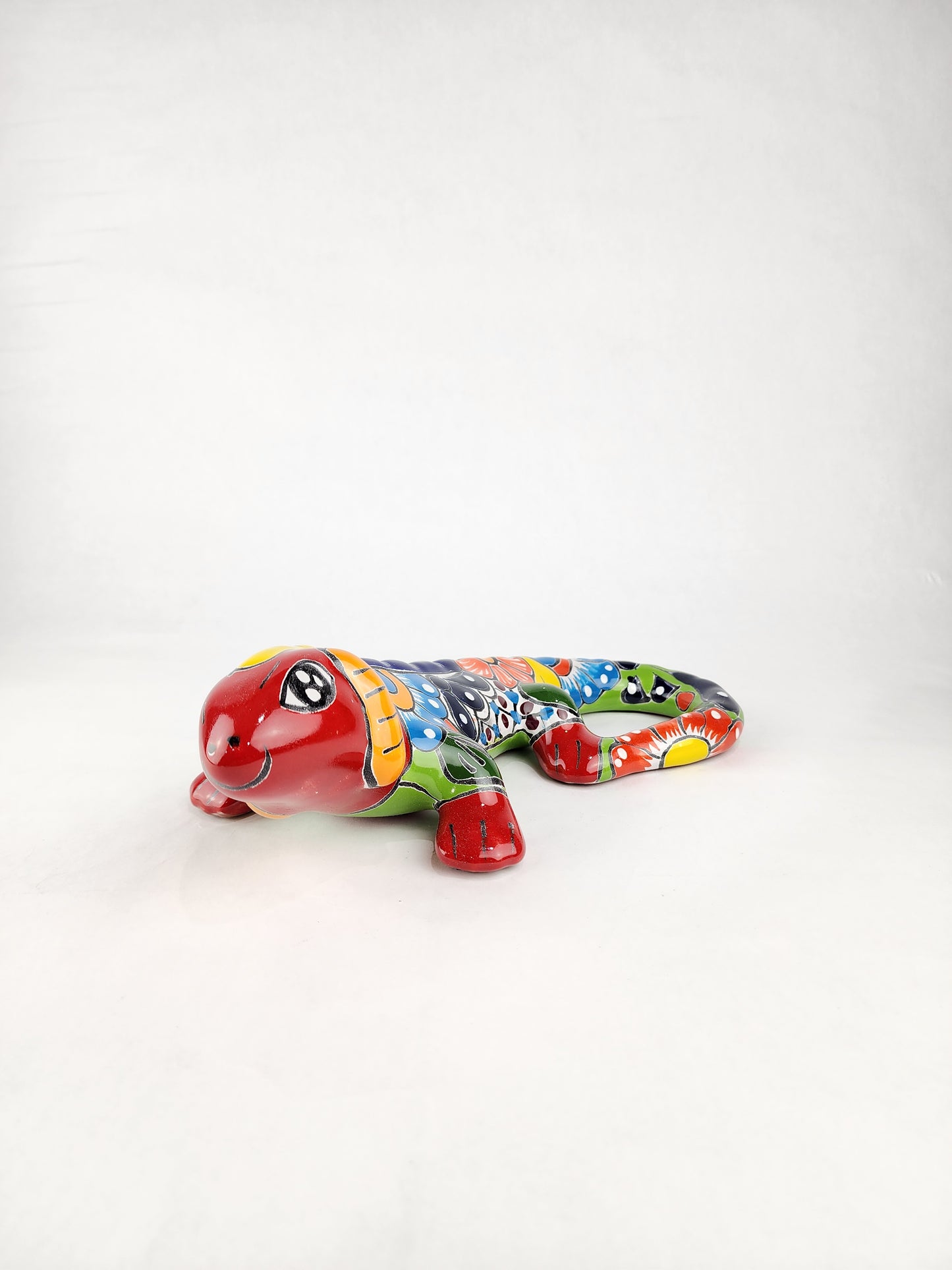 Colorful Ceramic Iguana – Artistic Home or Office Accent