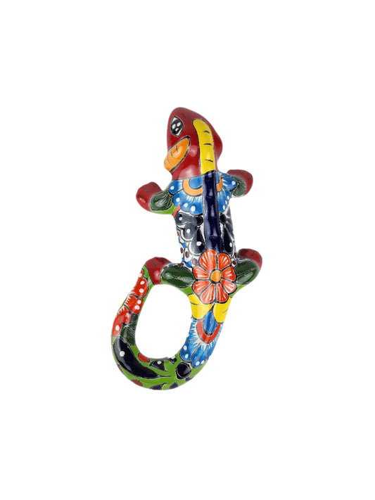 Vibrant Iguana Figurine - Casa Villa Arte