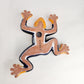 Whimsical Talavera Frog – Unique Garden or Porch Accent