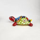 Earthy Talavera Turtle – Rustic Mexican Ceramic Decor