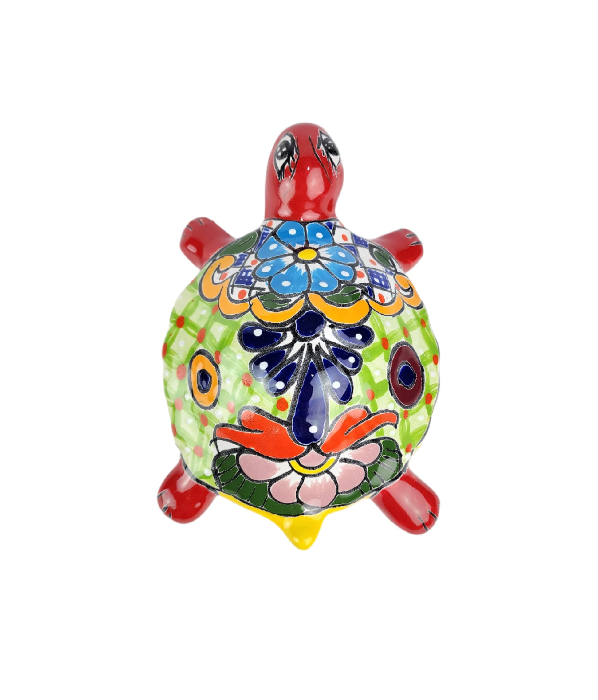 Rustic Talavera Turtle - Casa Villa Arte