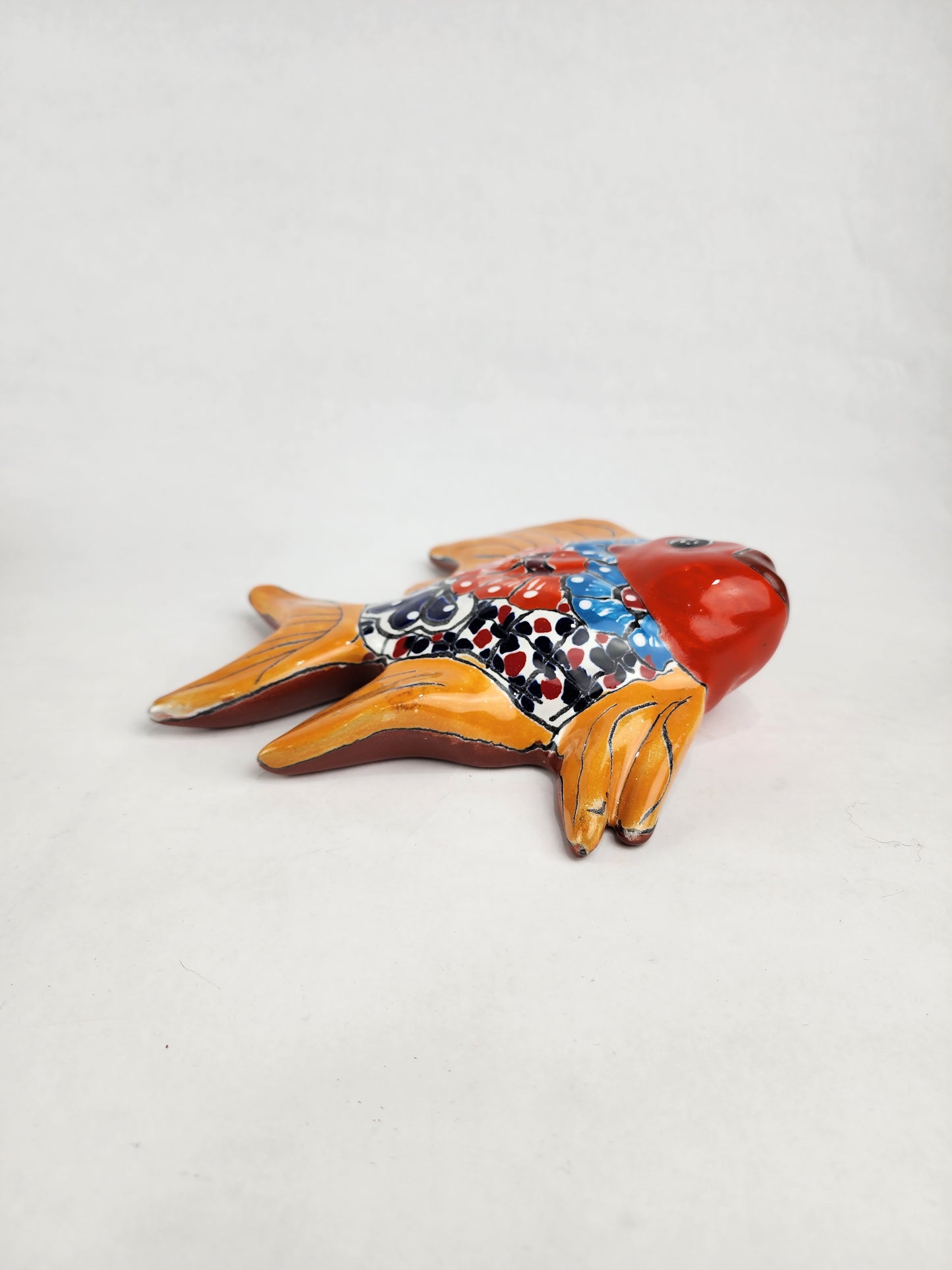 Creative Talavera Wall Fish – Mexican Ceramic Home Accent