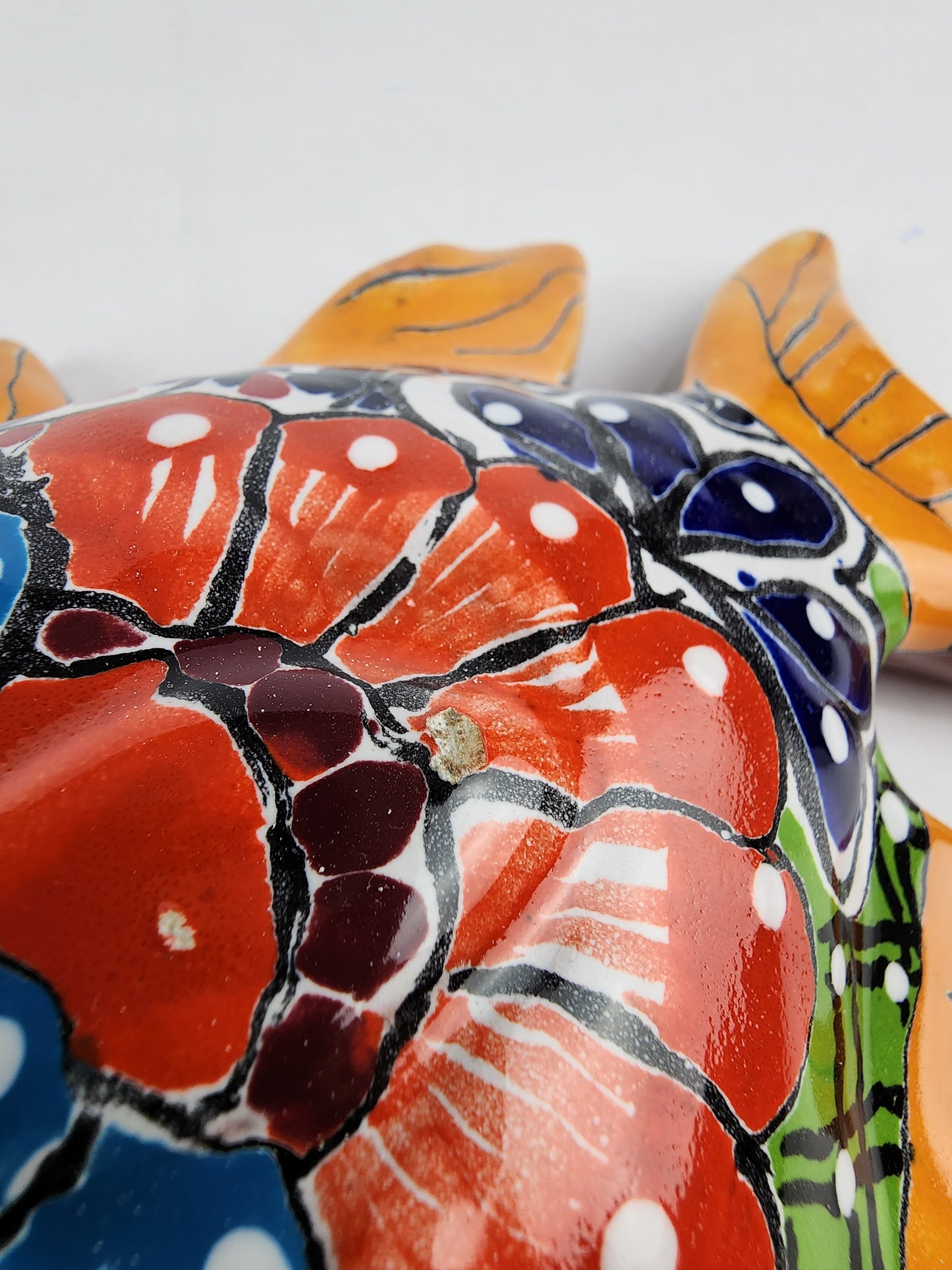 Creative Talavera Wall Fish – Mexican Ceramic Home Accent