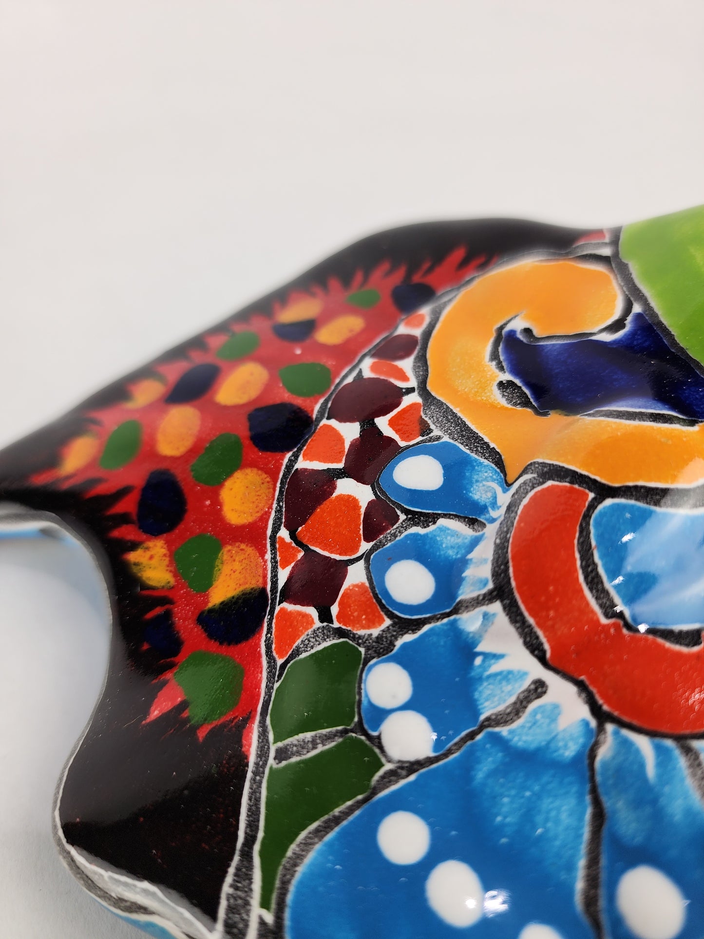 Colorful Talavera Fish – Handcrafted Mexican Wall Decor