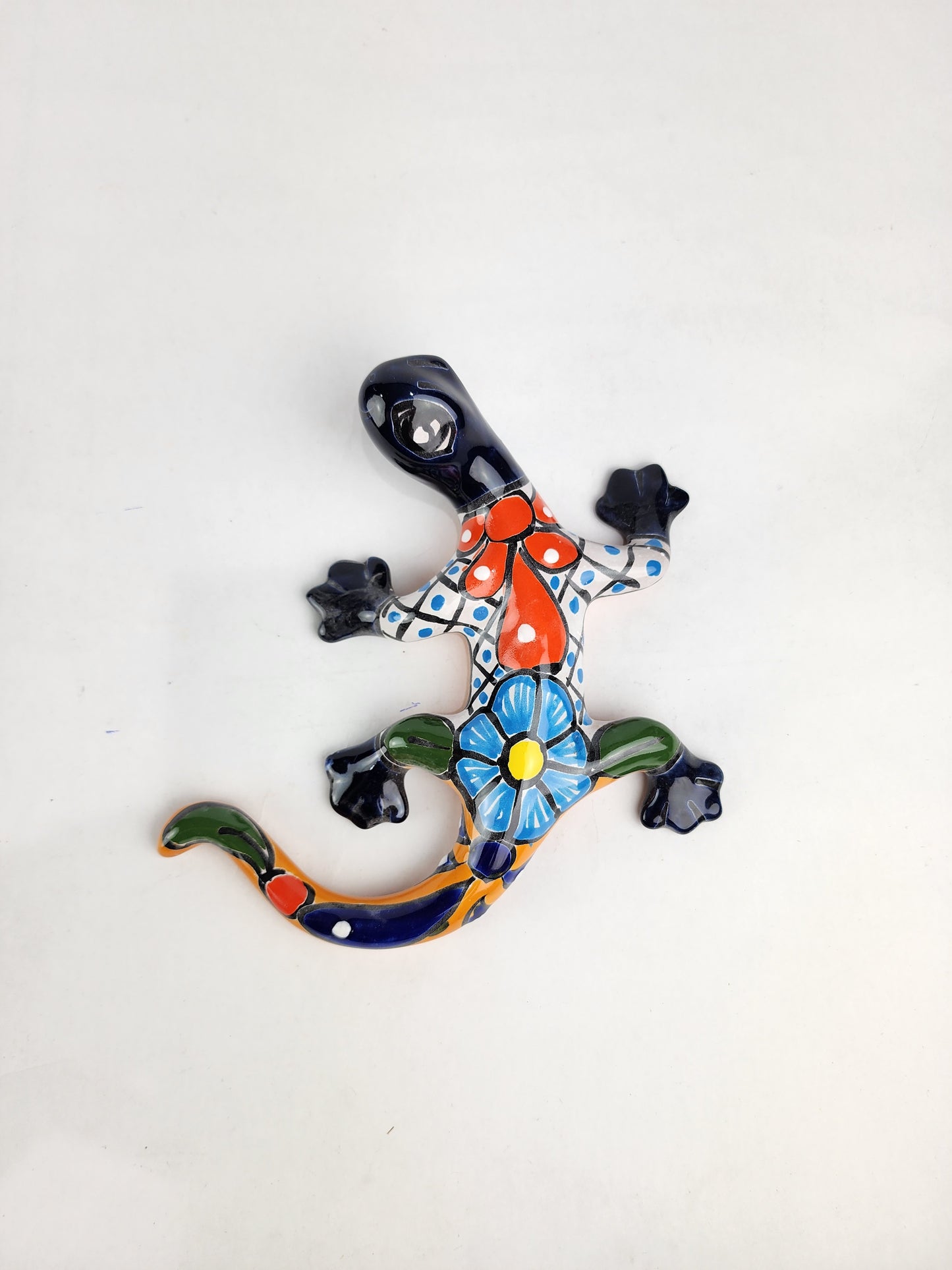 Patio Decor Pair — Frog & Gecko | Handcrafted Mexican Folk Art