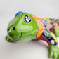 Handmade Talavera Iguana – Unique Wall Lizard Folk Art