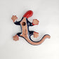 Colorful Talavera Gecko Lizard – Handcrafted Mexican Wall Art