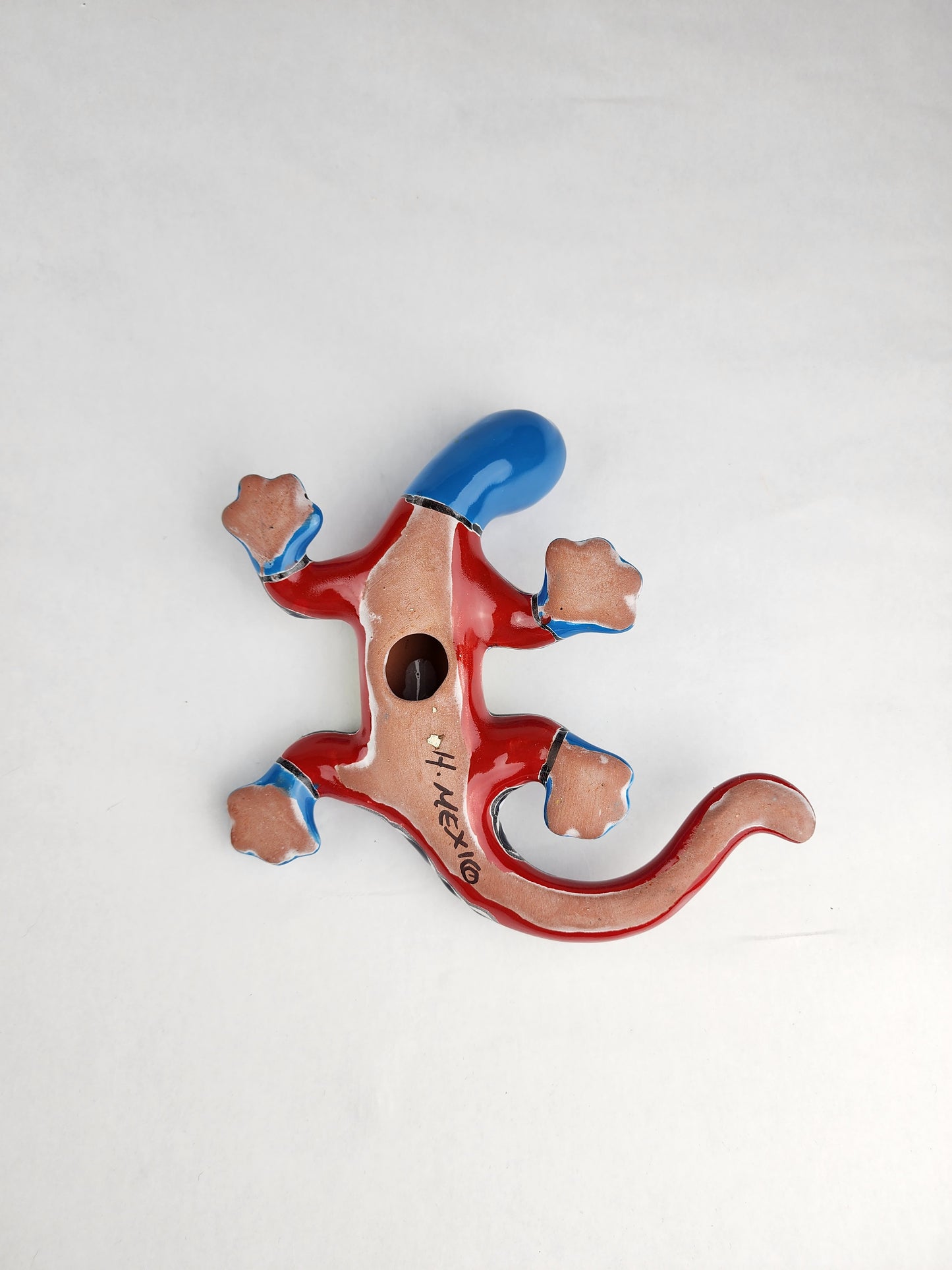 Handcrafted Talavera Gecko Lizard – One-of-a-Kind Home Decor