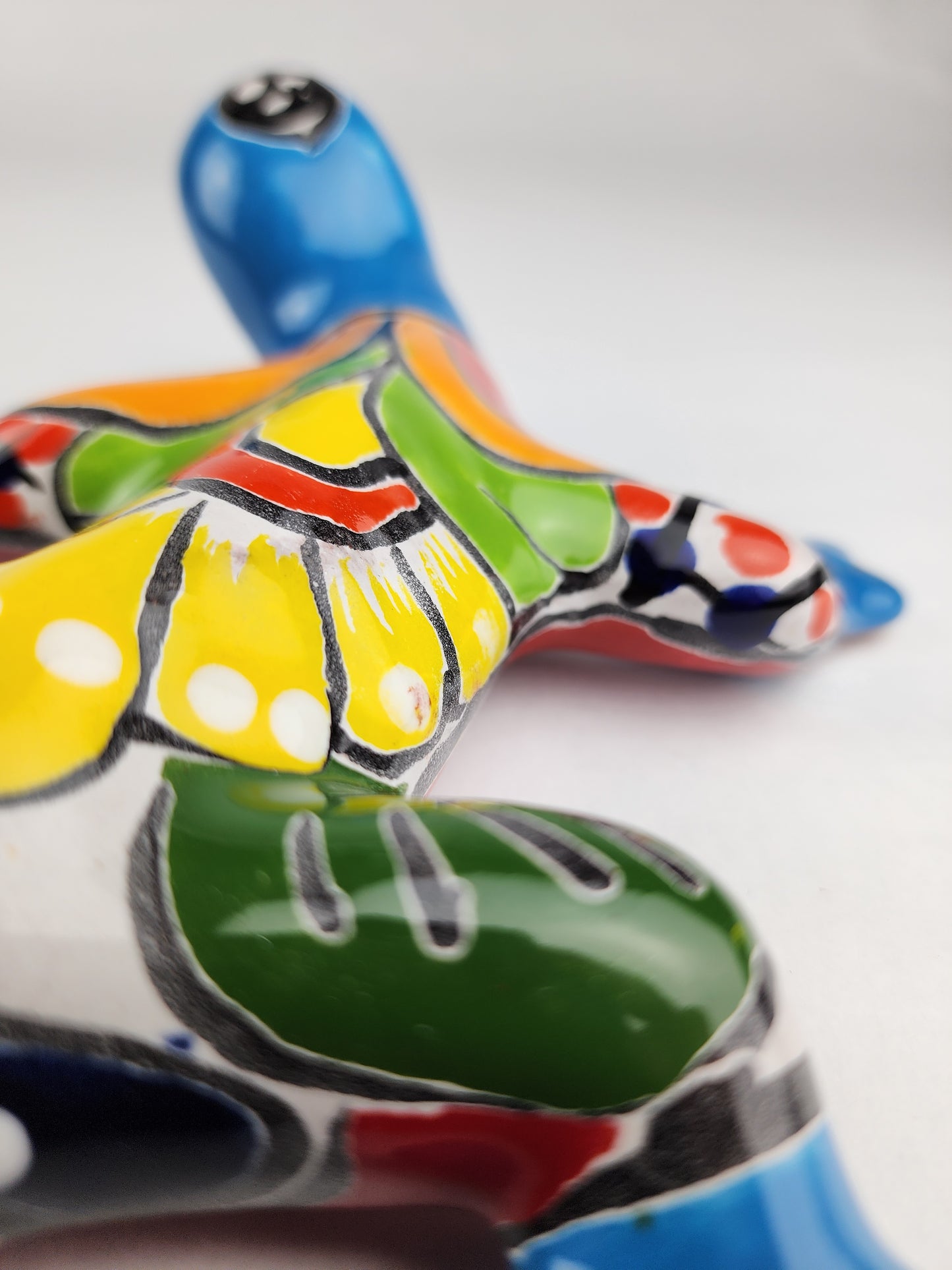 Handcrafted Talavera Gecko Lizard – One-of-a-Kind Home Decor