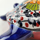Hand-Painted Blue Talavera Turtle – Whimsical Ceramic Folk Art