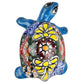 Colorful turtle on a white background