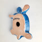 Aqua Blue Talavera Turtle – Hand-Painted Ceramic Garden Decor
