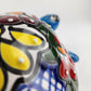 Aqua Blue Talavera Turtle – Hand-Painted Ceramic Garden Decor