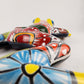 Large Yellow Talavera Frog – Mexican Folk Art Accent