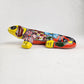 Yellow Talavera Ceramic Iguana – Multicolor Wall Art from Mexico