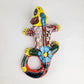 3-Piece Mexican Folk Art Decor Set – Iguana, Gecko & La Rosa Tile