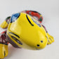 Large Talavera Ceramic Iguana – Yellow Wall Reptile Art
