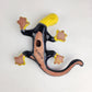 Mini Talavera Gecko – Small Wall Accent
