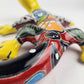 Hand-Painted Yellow Talavera Gecko Wall Decor – Mexican Ceramic Lizard