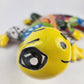 Large Yellow Talavera Gecko – Mexican Folk Art Lizard Wall Hanging