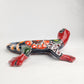 Whimsical Gecko Wall Art – Hand-Painted Talavera