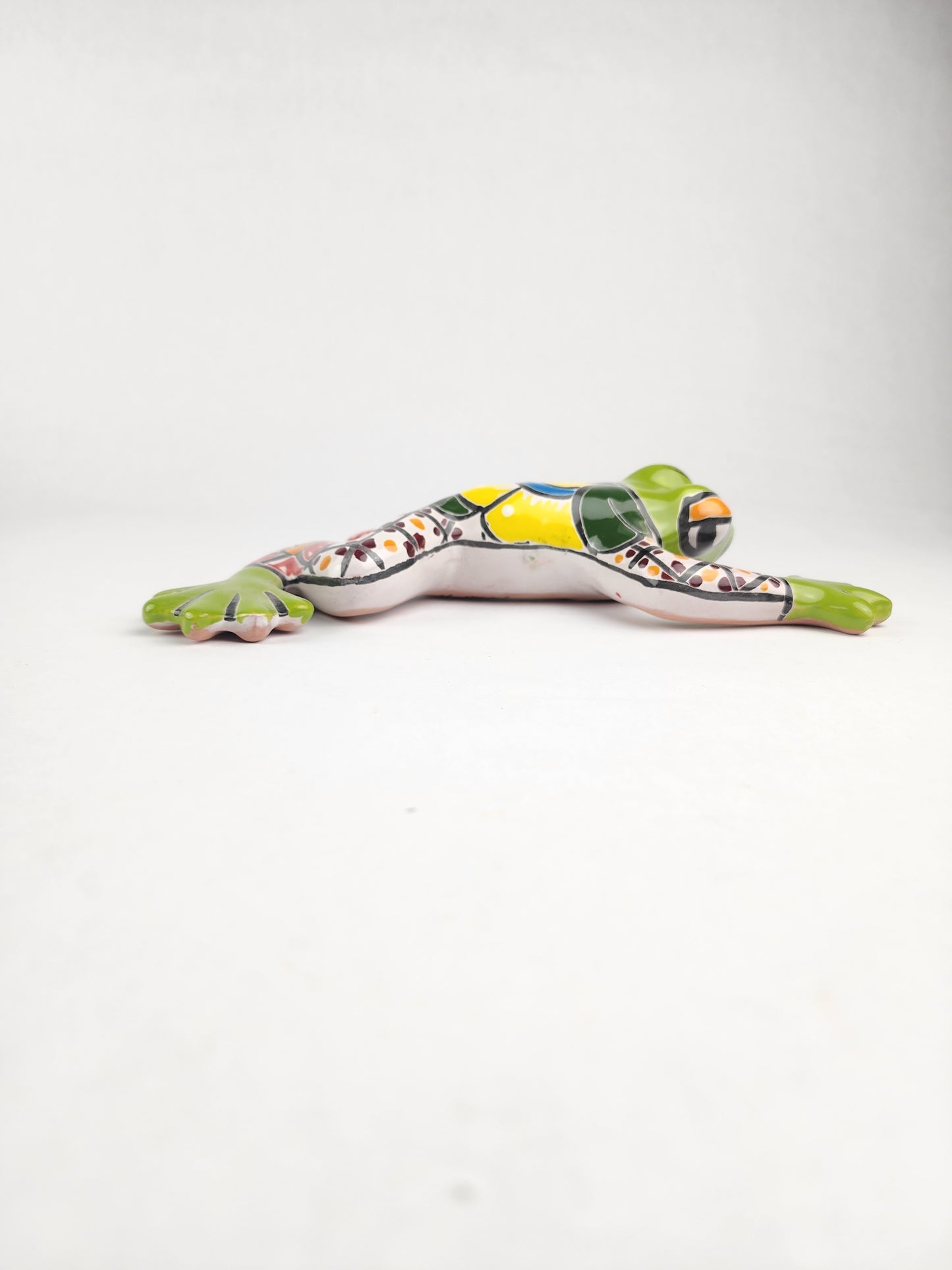 Talavera Green Frog – Colorful Mexican Ceramic Décor