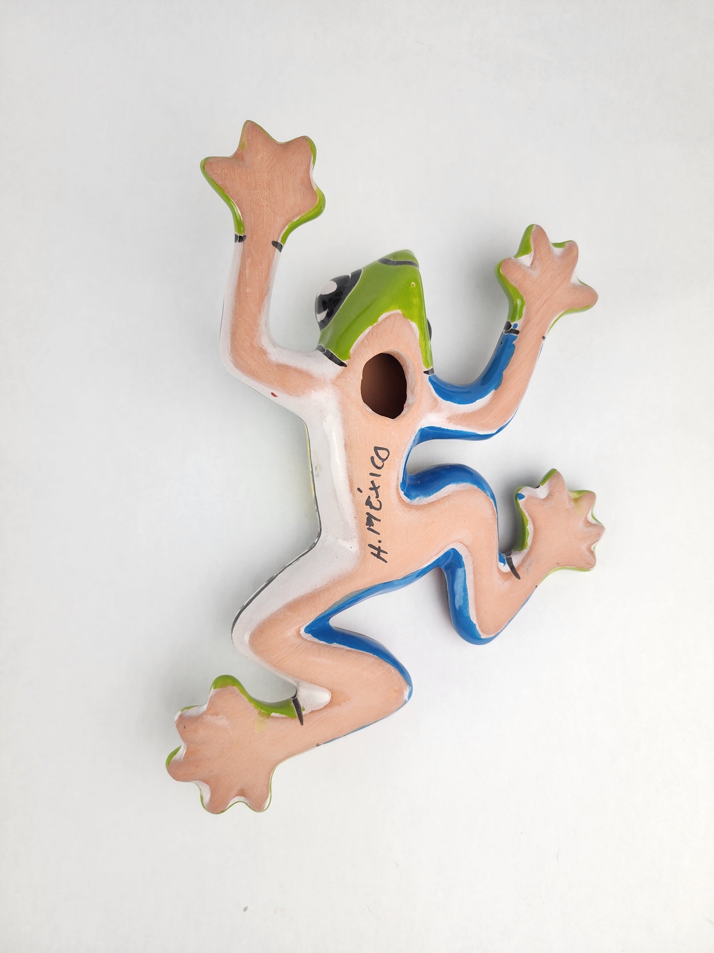 Talavera Green Frog – Colorful Mexican Ceramic Décor