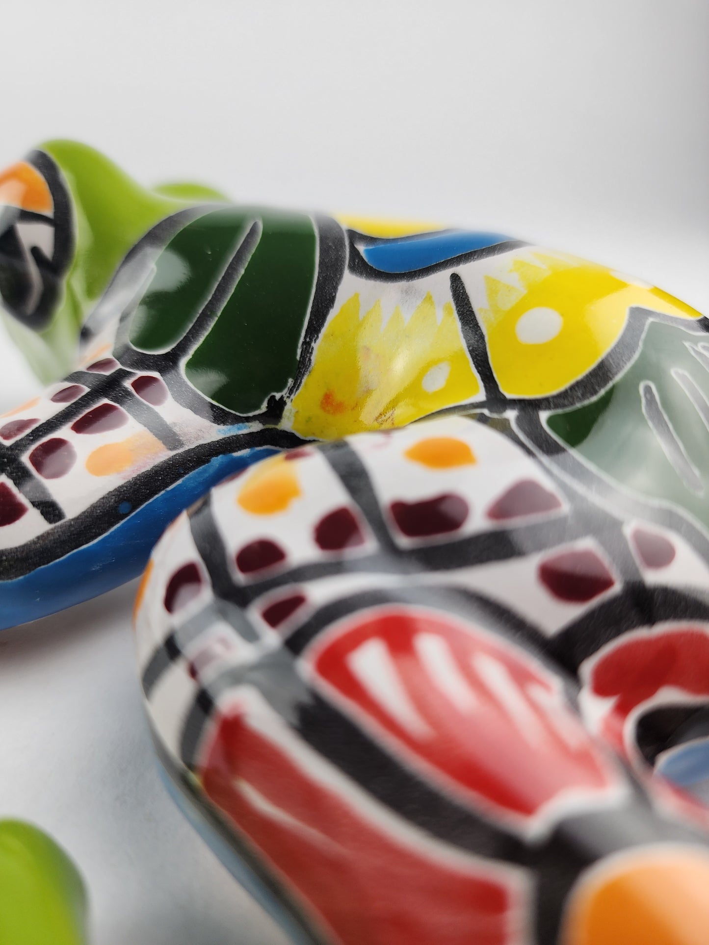 Talavera Green Frog – Colorful Mexican Ceramic Décor